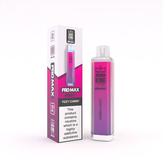 buy Aroma King Crystal Pro Max 4000 Rechargeable Vape - Box of 10 at Wolfvapes.co.uk