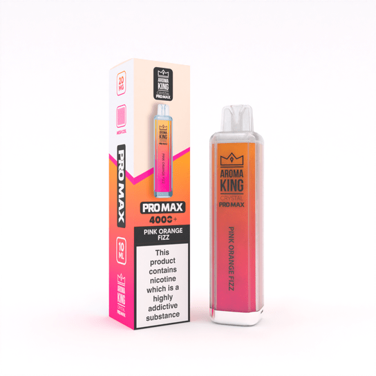 buy Aroma King Crystal Pro Max 4000 Rechargeable Vape - Box of 10 at Wolfvapes.co.uk