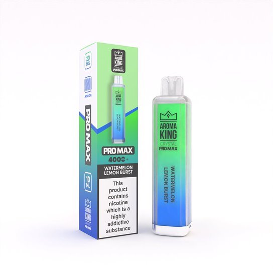 buy Aroma King Crystal Pro Max 4000 Rechargeable Vape - Box of 10 at Wolfvapes.co.uk