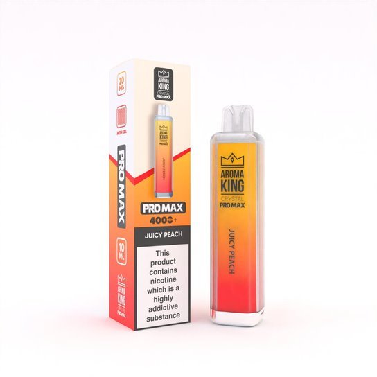 buy Aroma King Crystal Pro Max 4000 Rechargeable Vape - Box of 10 at Wolfvapes.co.uk
