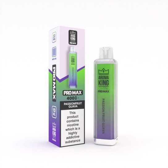 buy Aroma King Crystal Pro Max 4000 Rechargeable Vape - Box of 10 at Wolfvapes.co.uk