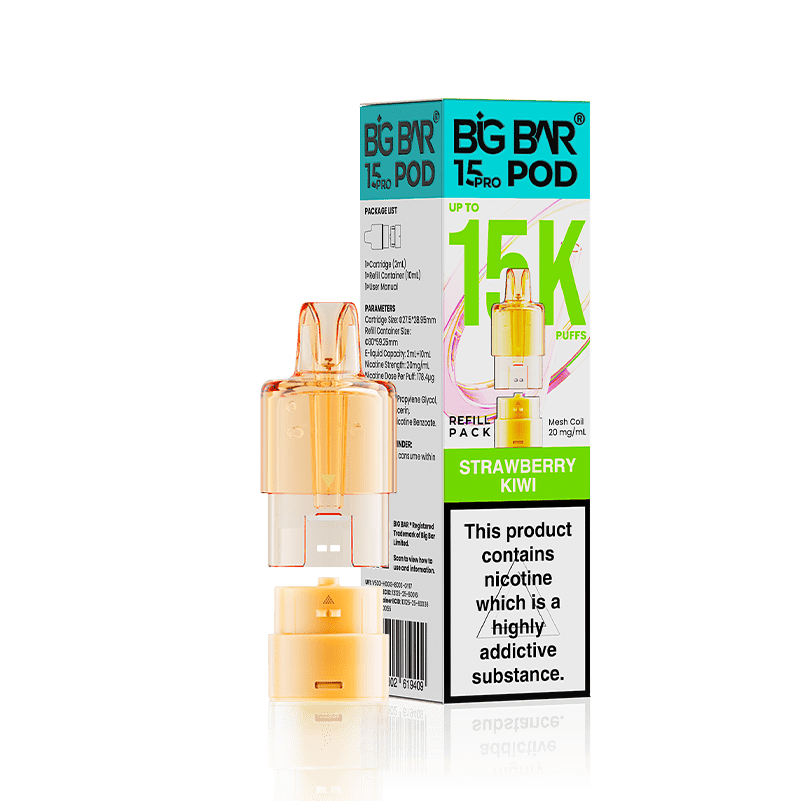 buy Big Bar 15000 Pro Prefilled Replacement Pods at Wolfvapes.co.uk