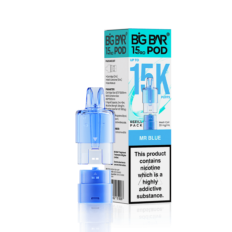 buy Big Bar 15000 Pro Prefilled Replacement Pods at Wolfvapes.co.uk
