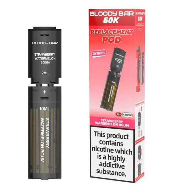 buy Bloody Bar 60k Prefilled 4 In 1 Replacement Pods Box of 5 at Wolfvapes.co.uk