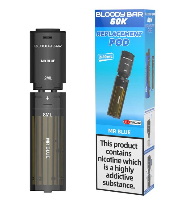 buy Bloody Bar 60k Prefilled 4 In 1 Replacement Pods Box of 5 at Wolfvapes.co.uk