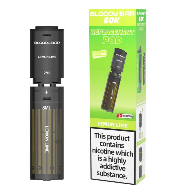 buy Bloody Bar 60k Prefilled 4 In 1 Replacement Pods Box of 5 at Wolfvapes.co.uk
