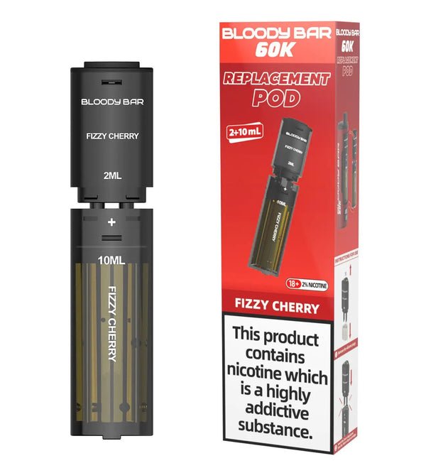 buy Bloody Bar 60k Prefilled 4 In 1 Replacement Pods Box of 5 at Wolfvapes.co.uk