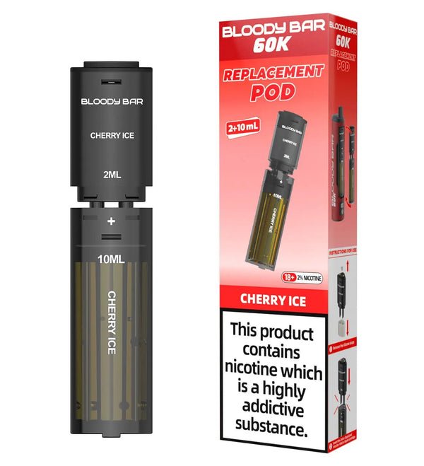 buy Bloody Bar 60k Prefilled 4 In 1 Replacement Pods Box of 5 at Wolfvapes.co.uk
