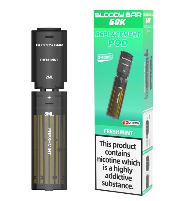 buy Bloody Bar 60k Prefilled 4 In 1 Replacement Pods Box of 5 at Wolfvapes.co.uk