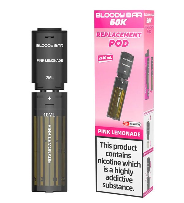 buy Bloody Bar 60k Prefilled 4 In 1 Replacement Pods Box of 5 at Wolfvapes.co.uk