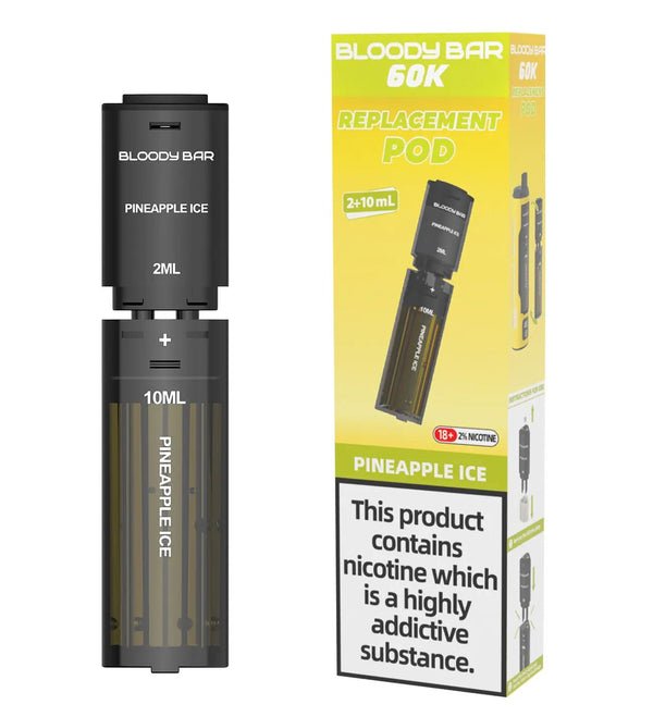 buy Bloody Bar 60k Prefilled 4 In 1 Replacement Pods Box of 5 at Wolfvapes.co.uk
