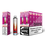 buy Bloody Bar Crystal 10k Disposable Vape Box of 5 at Wolfvapes.co.uk