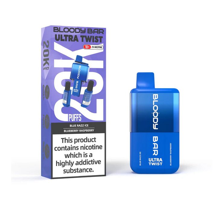 buy Bloody Bar Ultra Twist 20000 Prefilled Vape at Wolfvapes.co.uk