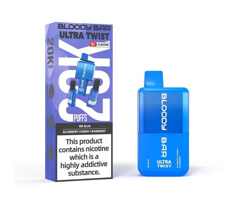 buy Bloody Bar Ultra Twist 20000 Prefilled Vape at Wolfvapes.co.uk
