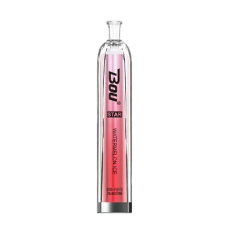 buy Bou Star 600 Disposable Vape Puff Bar - Box of 10 at Wolfvapes.co.uk