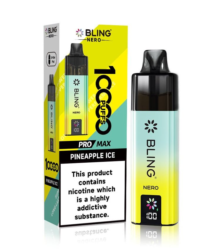 buy Crystal Bling Nero 10k Prefilled Pod Kit at Wolfvapes.co.uk