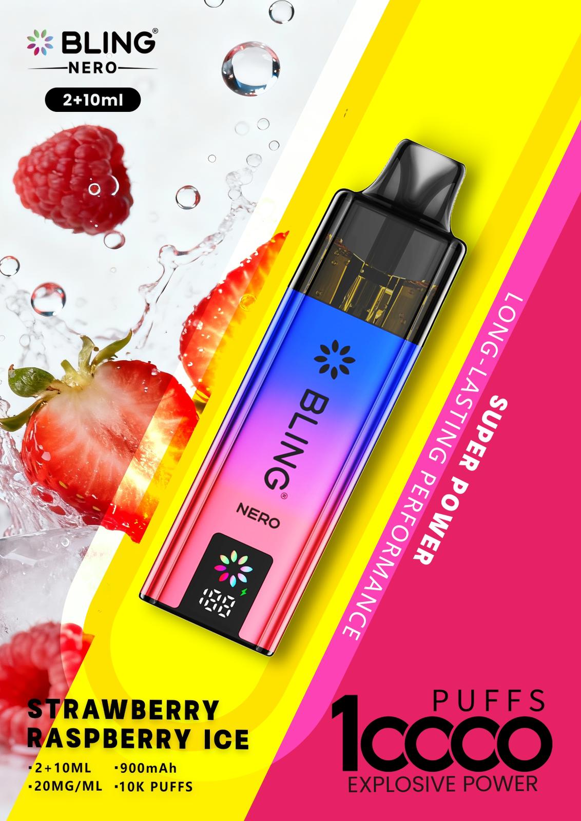 buy Crystal Bling Nero 10k Prefilled Pod Kit at Wolfvapes.co.uk