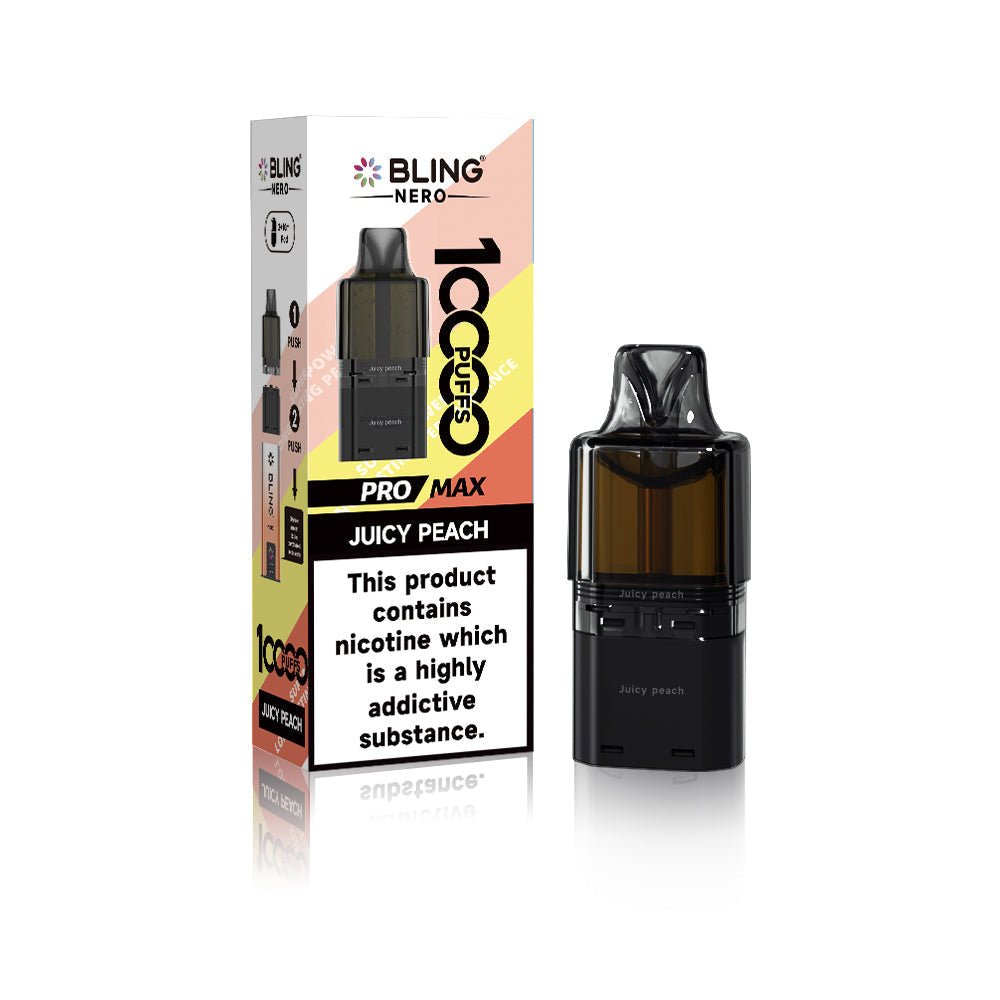 buy Crystal Bling Nero 10k Prefilled Pods at Wolfvapes.co.uk