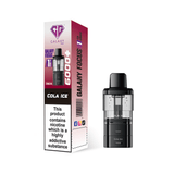 buy Crystal Galaxy Focus 6000 Refill Pods Pack of 5 at Wolfvapes.co.uk