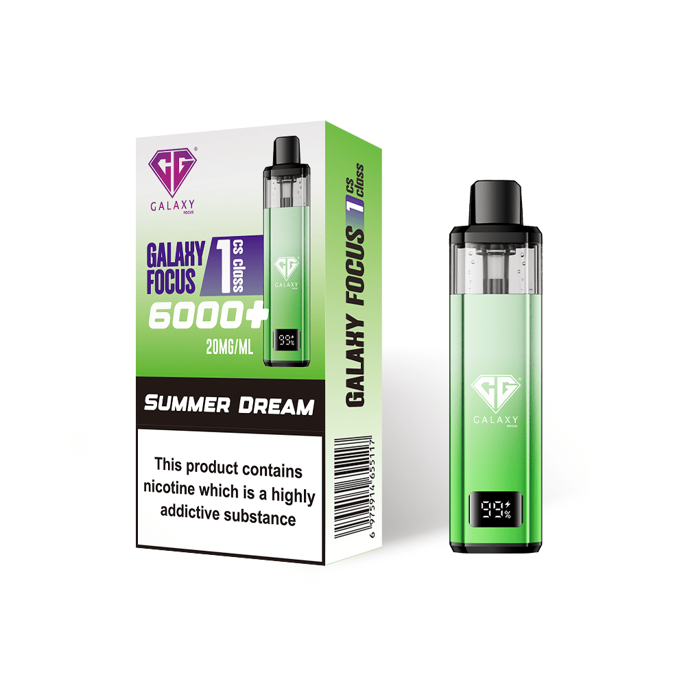 buy Crystal Galaxy Focus 6000 Vape Kit at Wolfvapes.co.uk