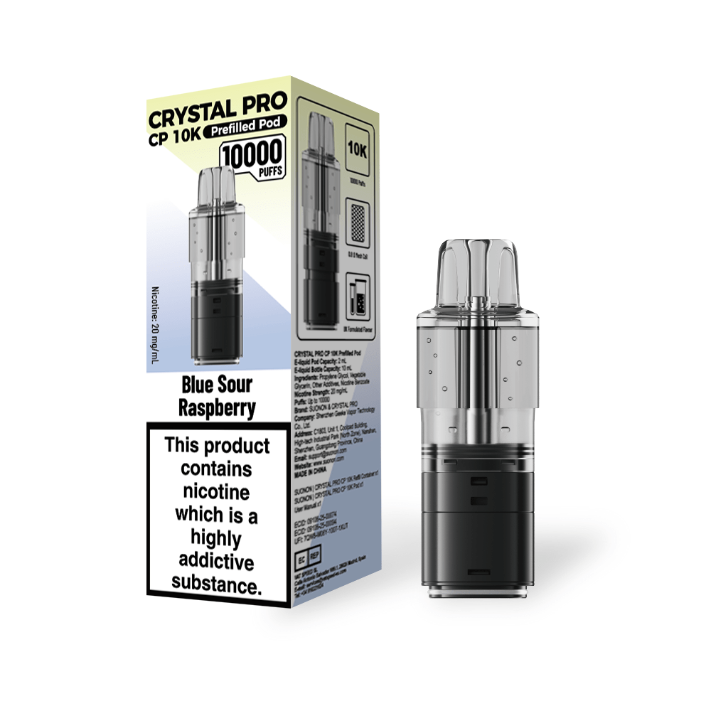 buy Crystal Pro CP 10k Replacement Pods at Wolfvapes.co.uk