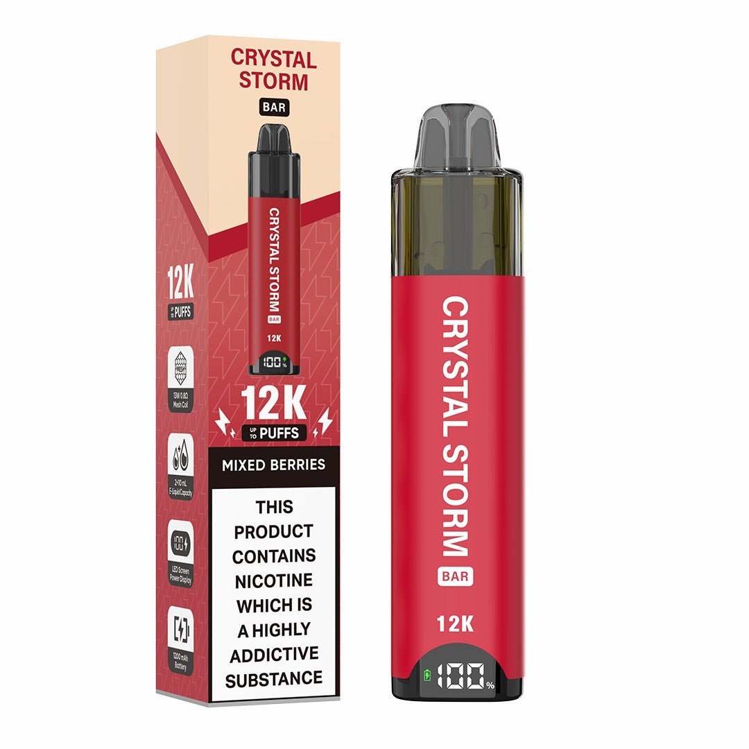buy Crystal Storm Bar 12k at Wolfvapes.co.uk