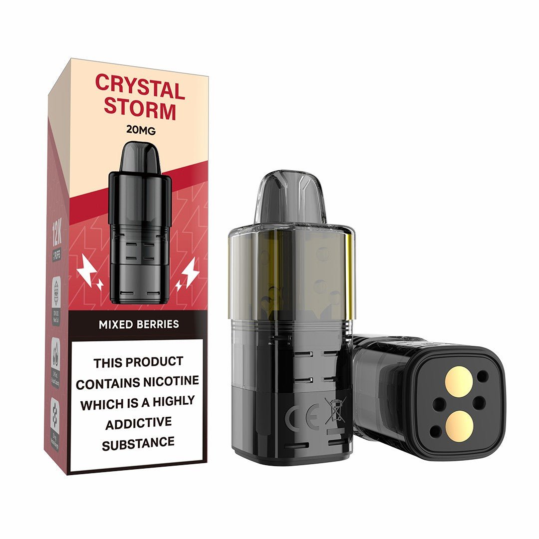 buy Crystal Storm Bar 12k Replacement Pods at Wolfvapes.co.uk