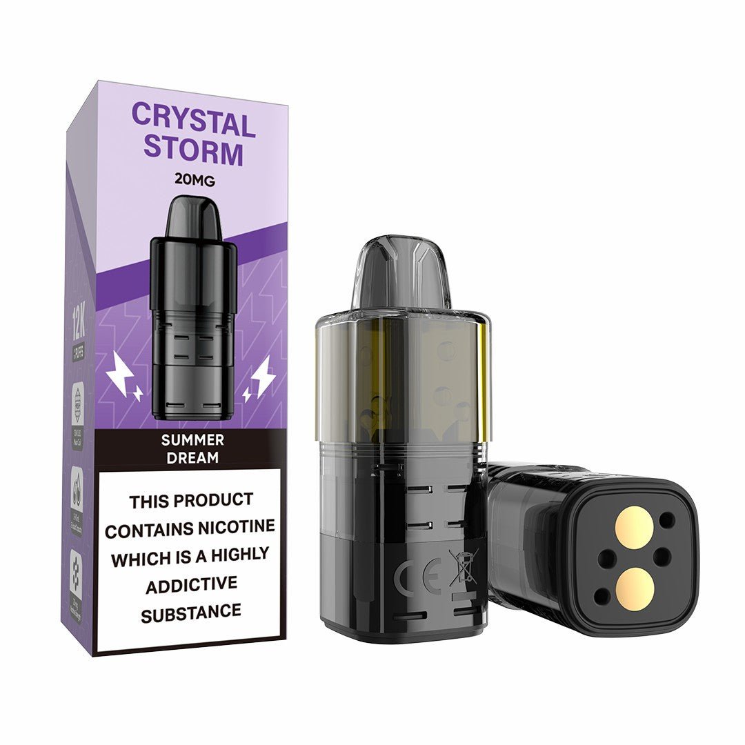 buy Crystal Storm Bar 12k Replacement Pods at Wolfvapes.co.uk