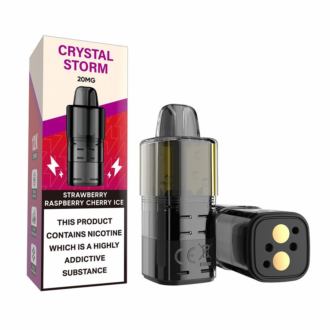buy Crystal Storm Bar 12k Replacement Pods at Wolfvapes.co.uk