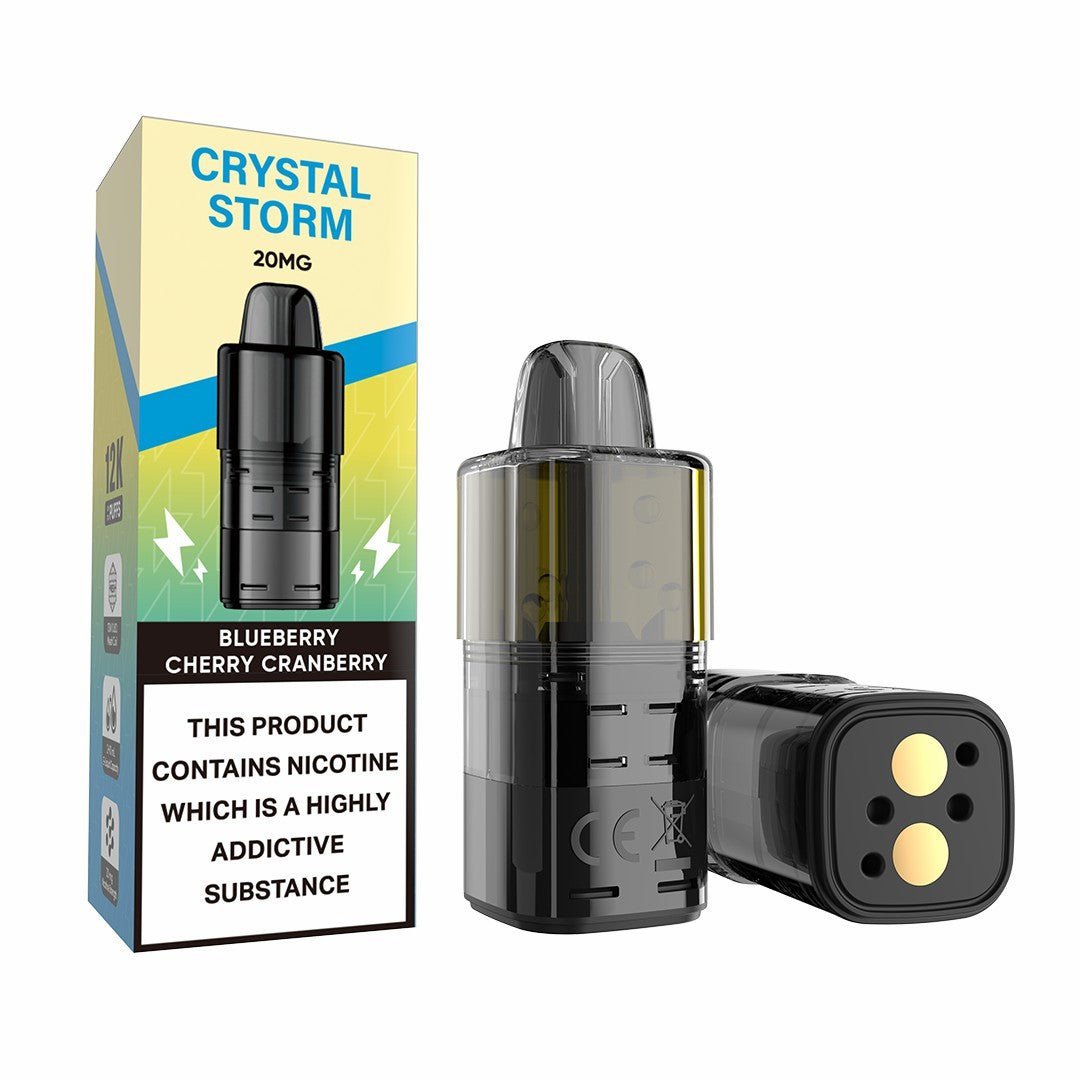 buy Crystal Storm Bar 12k Replacement Pods at Wolfvapes.co.uk
