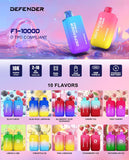 buy Defender F1 - 10000 Prefilled Pod Vape Kit at Wolfvapes.co.uk