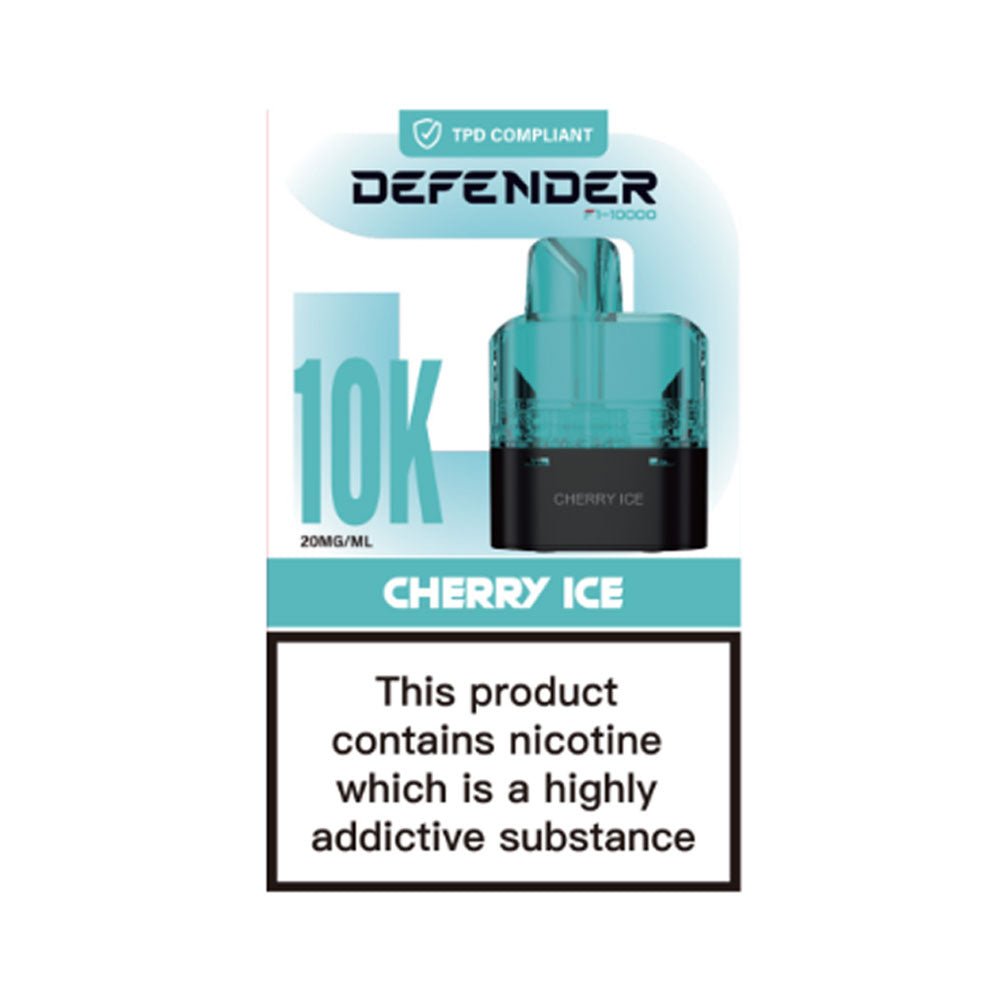 buy Defender F1 - 10000 Replacement Refill Pods ( Box of 10 ) at Wolfvapes.co.uk