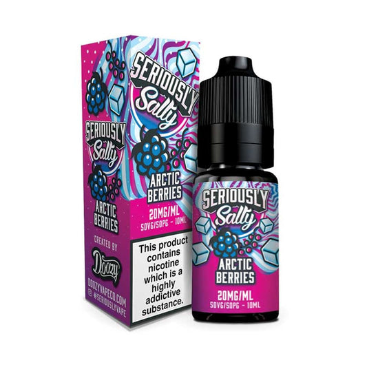 buy Doozy Vape Seriously Salty Nic Salt 10ml E - Liquid Box of 10 at Wolfvapes.co.uk