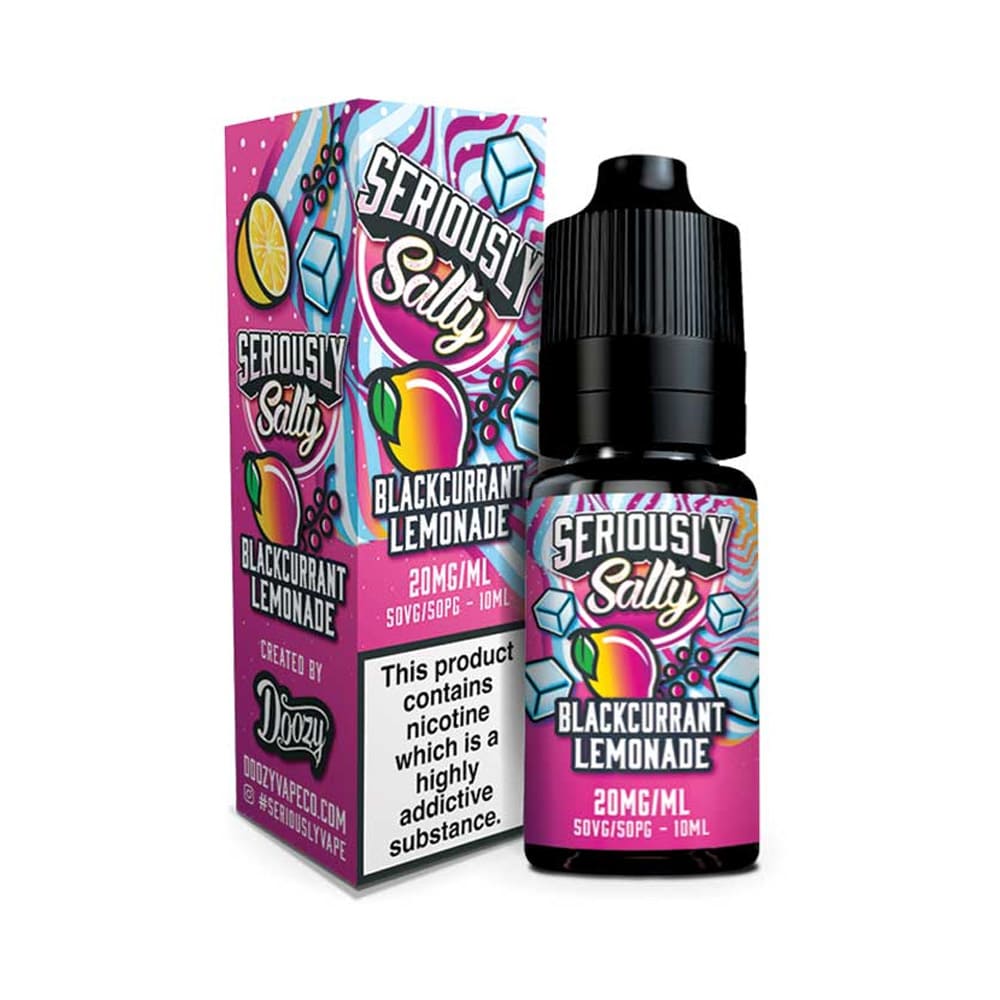 buy Doozy Vape Seriously Salty Nic Salt 10ml E - Liquid Box of 10 at Wolfvapes.co.uk