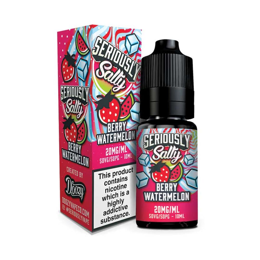 buy Doozy Vape Seriously Salty Nic Salt 10ml E - Liquid Box of 10 at Wolfvapes.co.uk