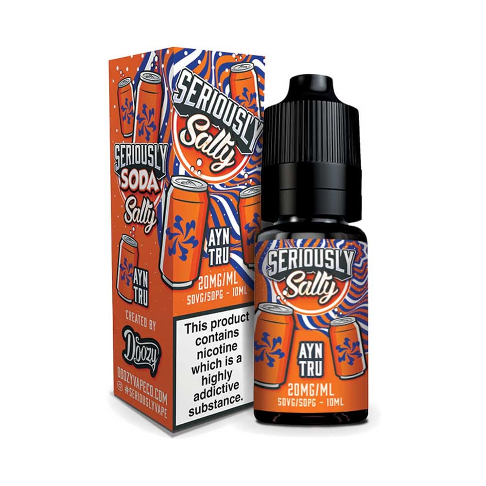 buy Doozy Vape Seriously Soda Nic Salt 10ml E - Liquid Box of 10 at Wolfvapes.co.uk