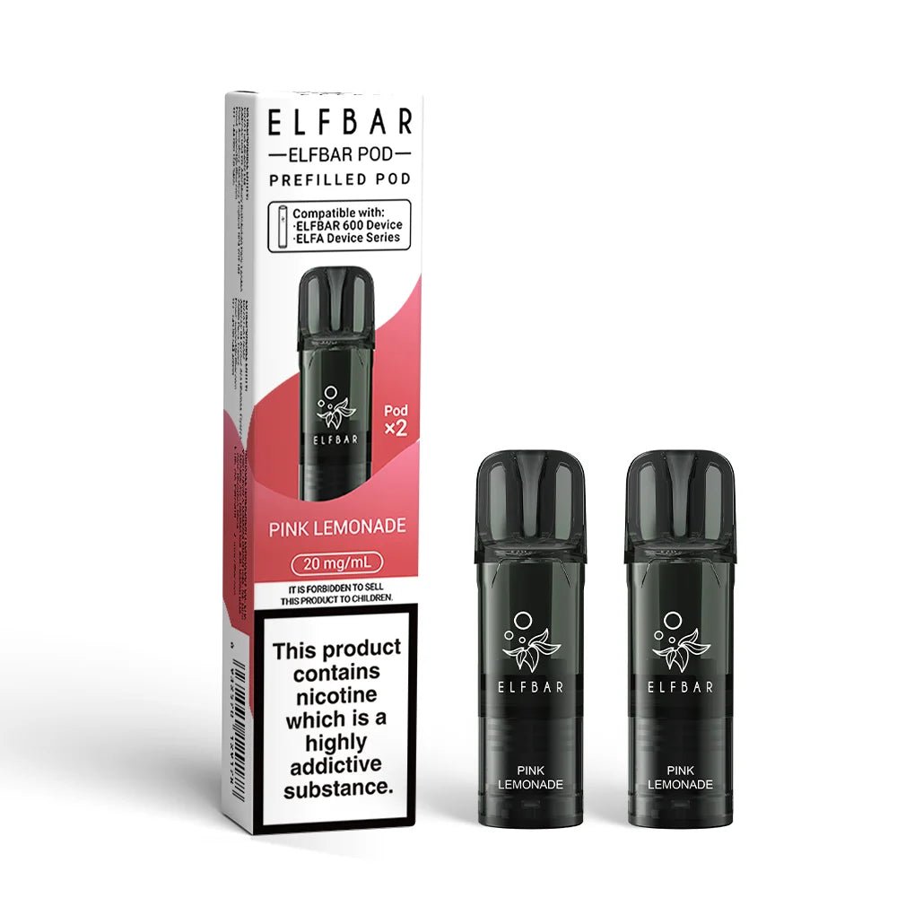 buy Elf Bar 600 Prefilled Replacement Pods (Pack of 2) at Wolfvapes.co.uk