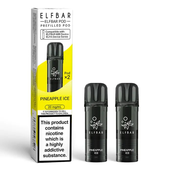 buy Elf Bar 600 Prefilled Replacement Pods (Pack of 2) at Wolfvapes.co.uk