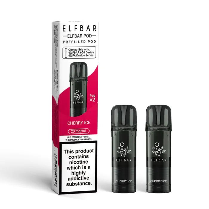 buy Elf Bar 600 Prefilled Replacement Pods (Pack of 2) at Wolfvapes.co.uk