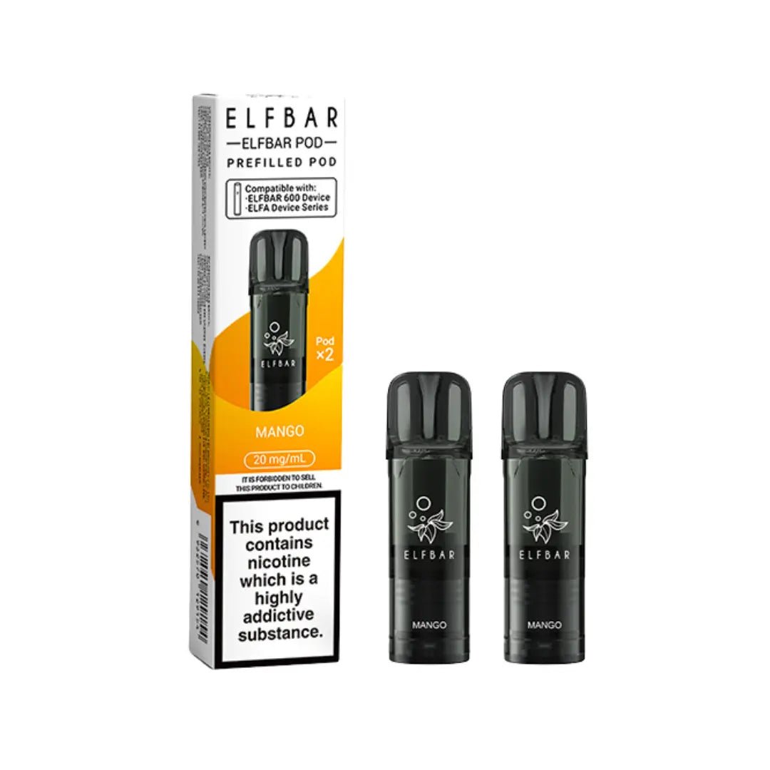 buy Elf Bar 600 Prefilled Replacement Pods (Pack of 2) at Wolfvapes.co.uk