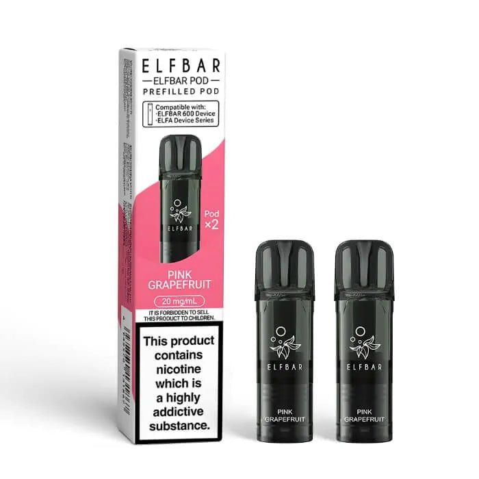 buy Elf Bar 600 Prefilled Replacement Pods (Pack of 2) at Wolfvapes.co.uk
