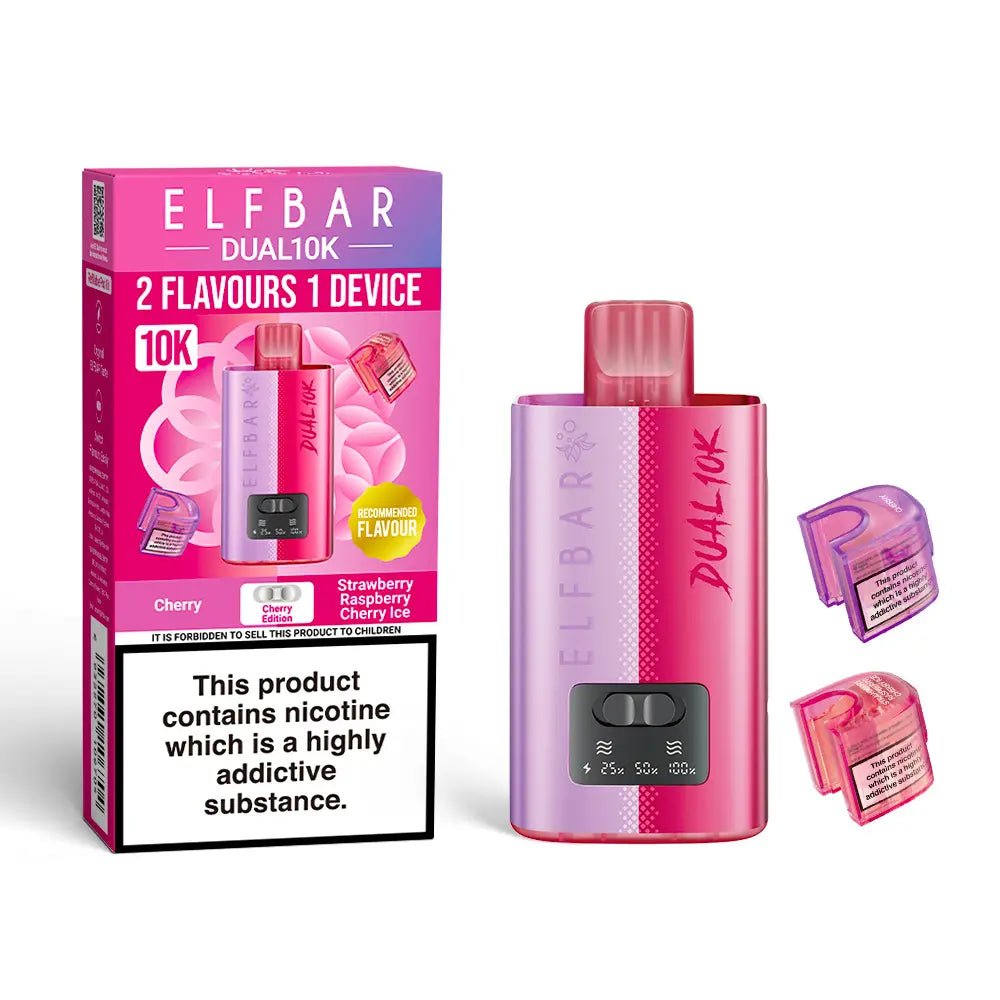 buy Elf Bar Dual 10K Prefilled Pod Vape 2 in 1 (Pack of 5) at Wolfvapes.co.uk