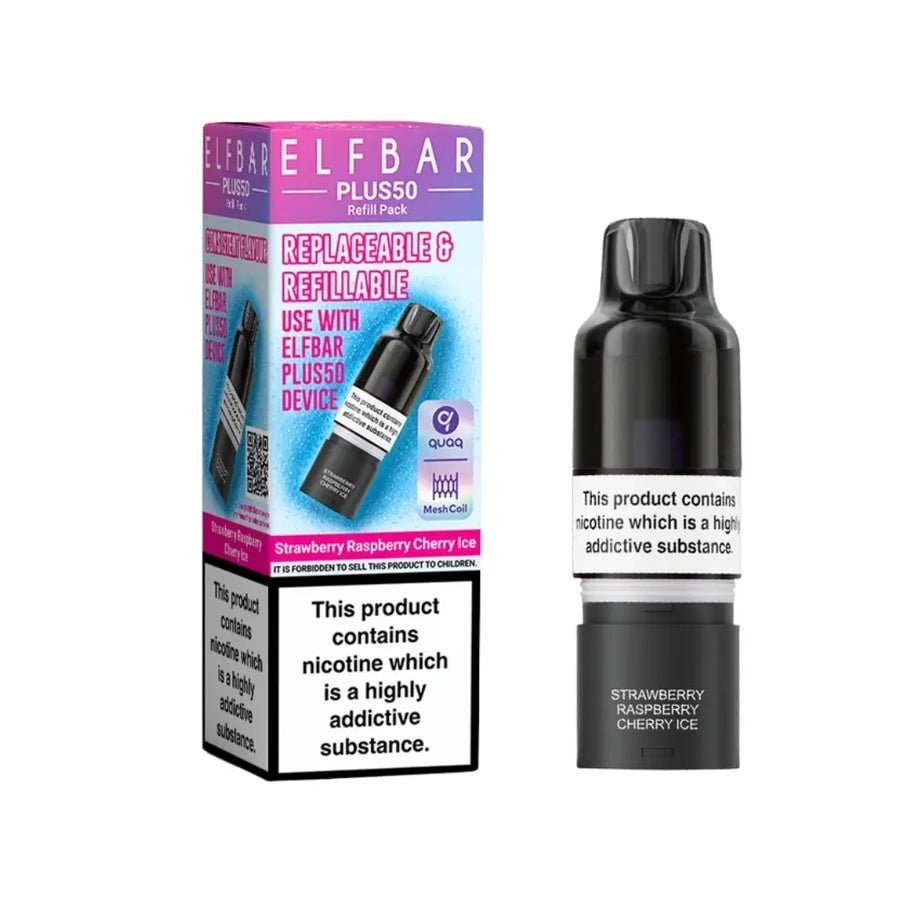 buy Elf Bar Plus 50 Refill Pod at Wolfvapes.co.uk
