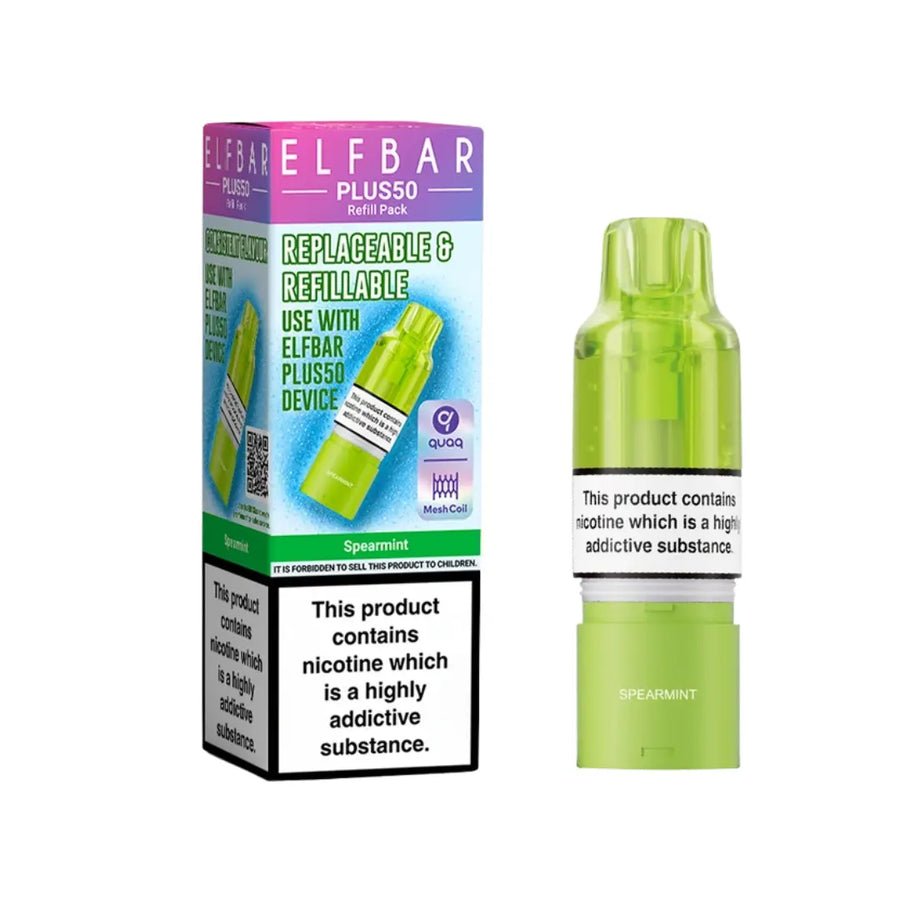 buy Elf Bar Plus 50 Refill Pod at Wolfvapes.co.uk