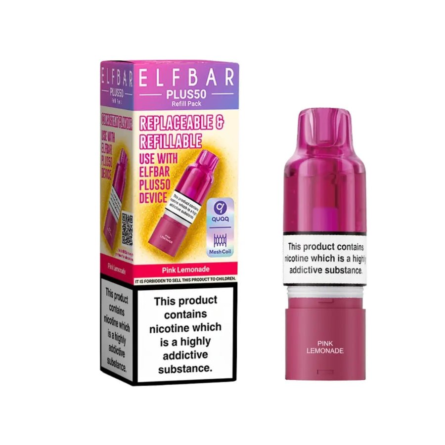 buy Elf Bar Plus 50 Refill Pod at Wolfvapes.co.uk
