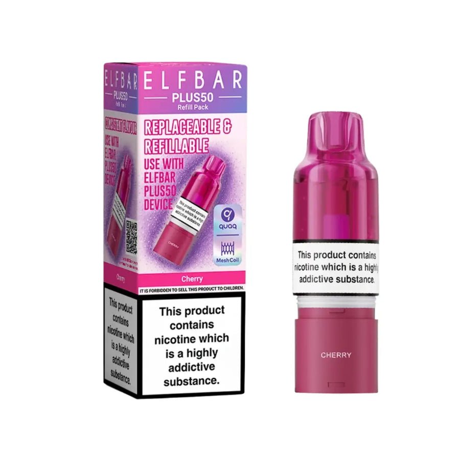 buy Elf Bar Plus 50 Refill Pod at Wolfvapes.co.uk