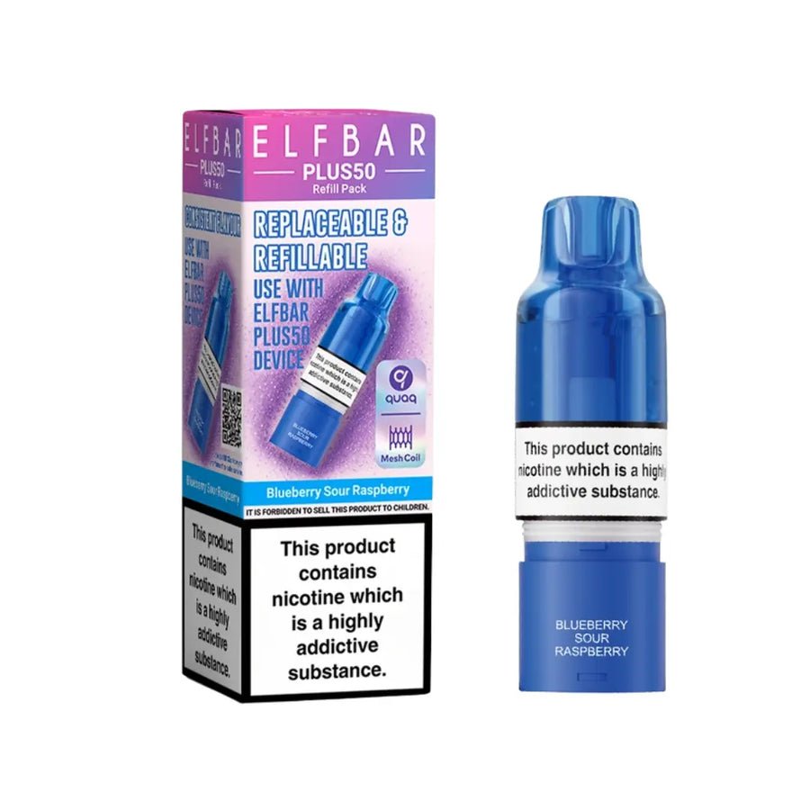 buy Elf Bar Plus 50 Refill Pod at Wolfvapes.co.uk