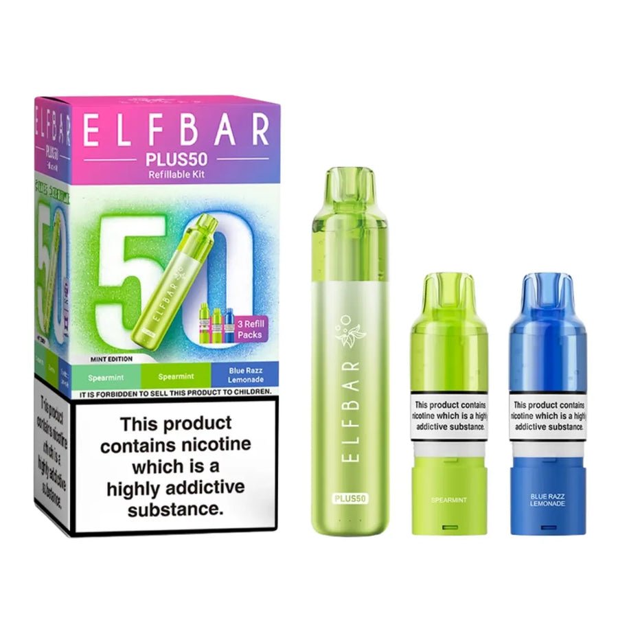 buy Elf Bar Plus 50 Vape Kit at Wolfvapes.co.uk