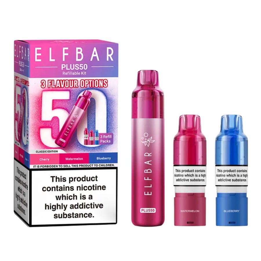 buy Elf Bar Plus 50 Vape Kit at Wolfvapes.co.uk