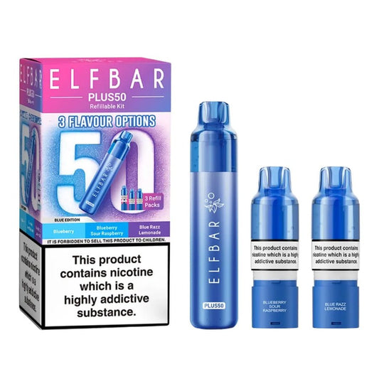 buy Elf Bar Plus 50 Vape Kit at Wolfvapes.co.uk